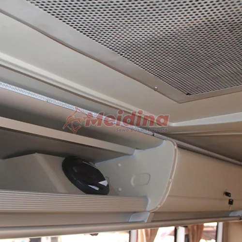 fasilitas bus - soundsystem